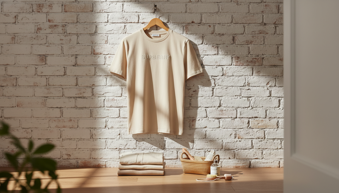 Burberry Monogram Cotton Tee: Fit, Style & Care