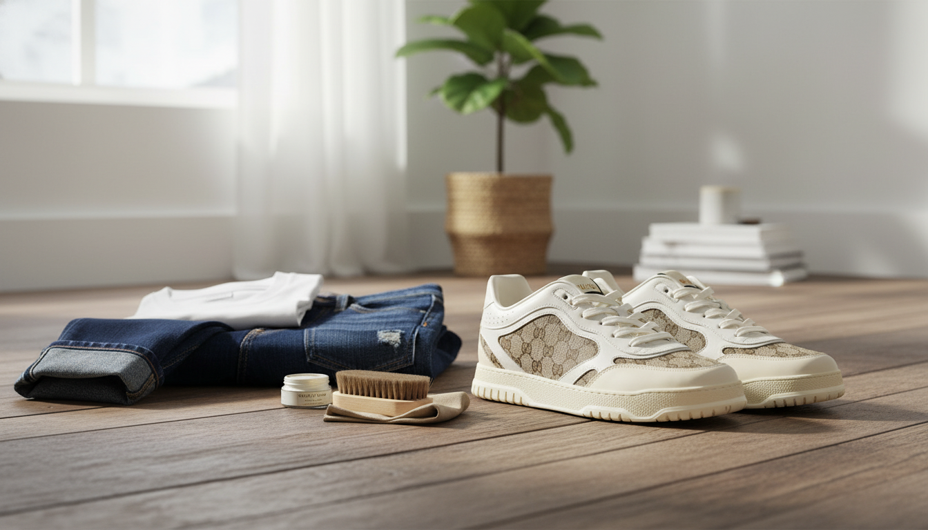 Gucci Calfskin GG Sneakers: Fit, Styling & Care Guide