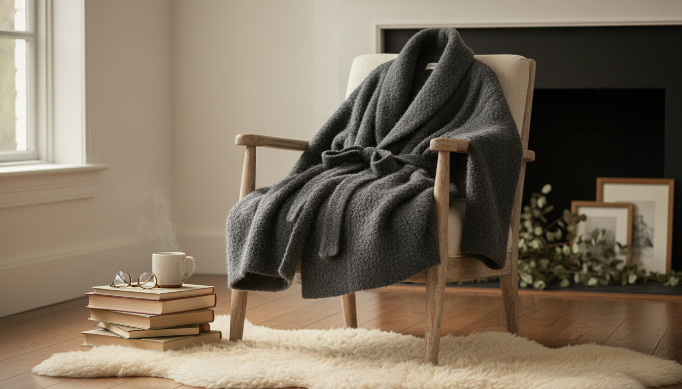 The Row Ija Coat: Shawl-Lapel Wrap With Knotted Sash